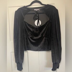 NWT Petal & Pup Rylee Velvet Long Sleeve Size XL